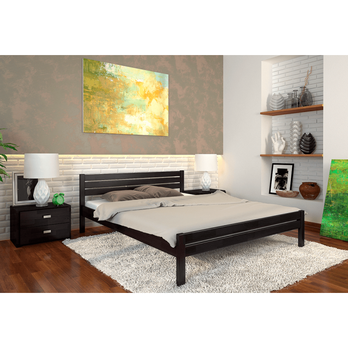Купити Ліжко Роял 90х200 Сосна - Венге - ARBOR в Дніпрі
