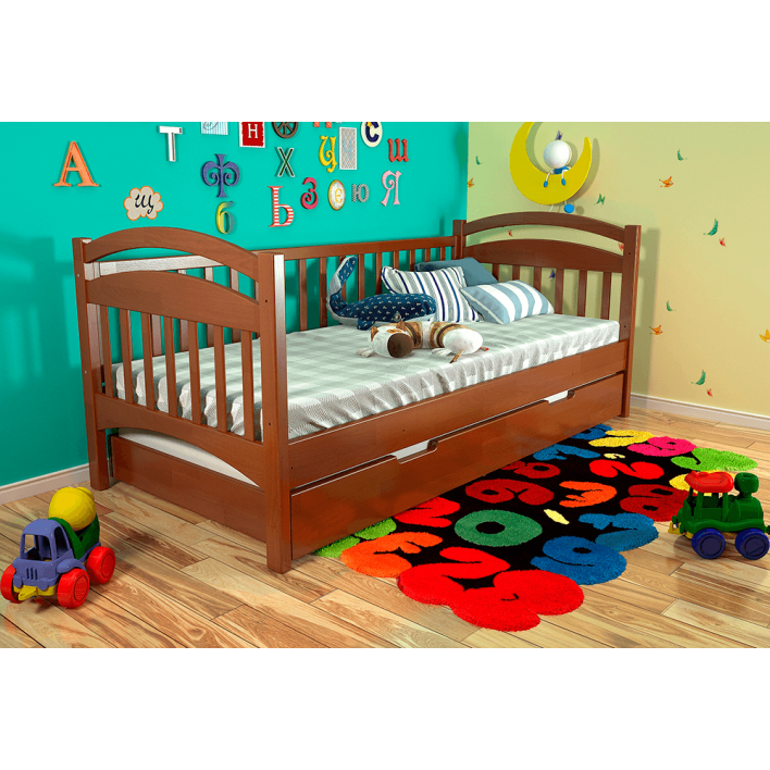 Купить Детская кровать Алиса 80х200 Сосна - Яблоня - ARBOR в Хмельницке