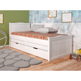 Купити Дитяче ліжко Компакт Плюс 90х200 Бук - Білий - ARBOR в Херсоні