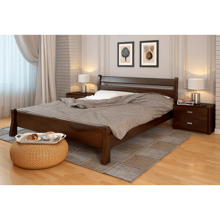 Купить Кровать Венеция 160х200 Бук - Орех Темный - ARBOR в Житомире