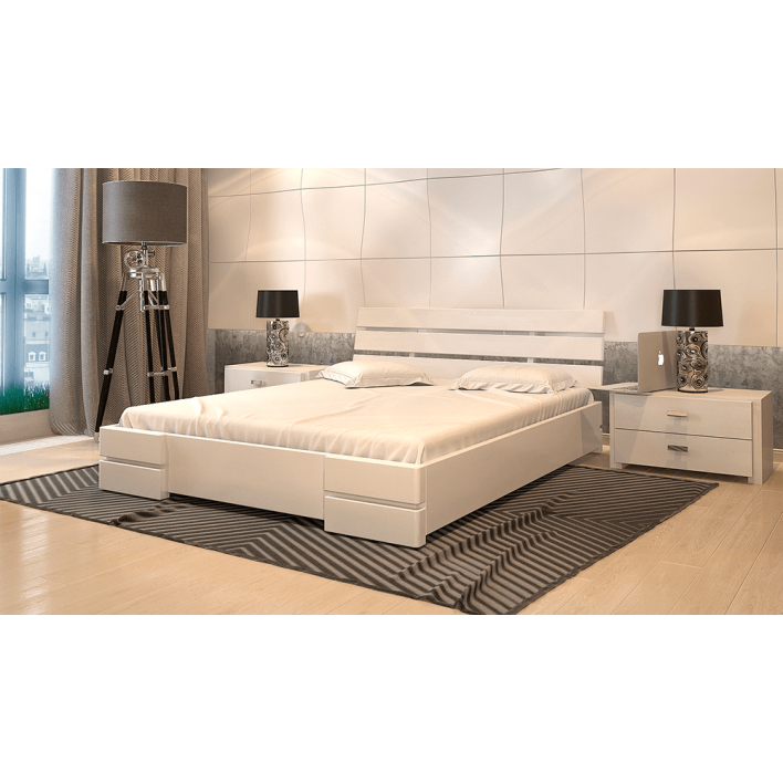 Купить Кровать Дали Люкс 180х200 Сосна - Белый - ARBOR в Херсоне