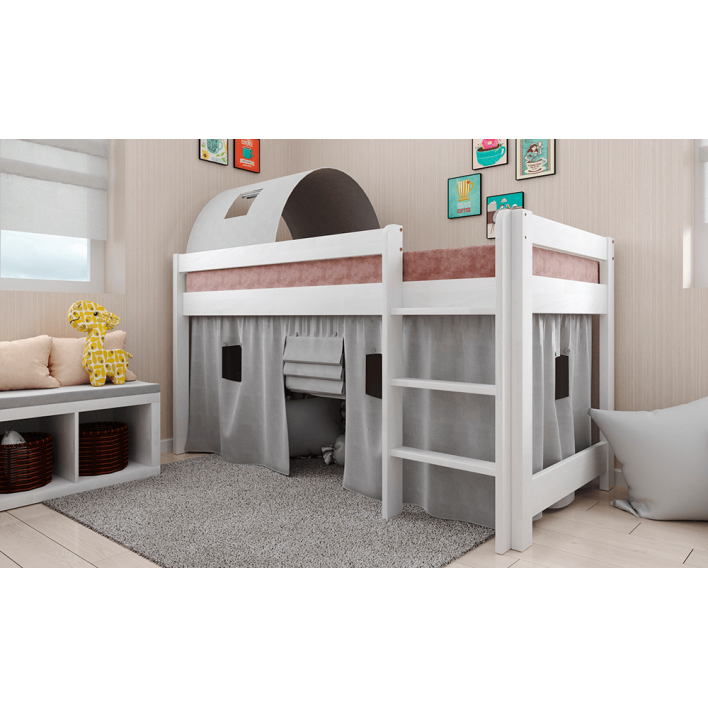Купити Дитяче ліжко Адель 90х190 Бук - БілийСірий - ARBOR в Житомирі