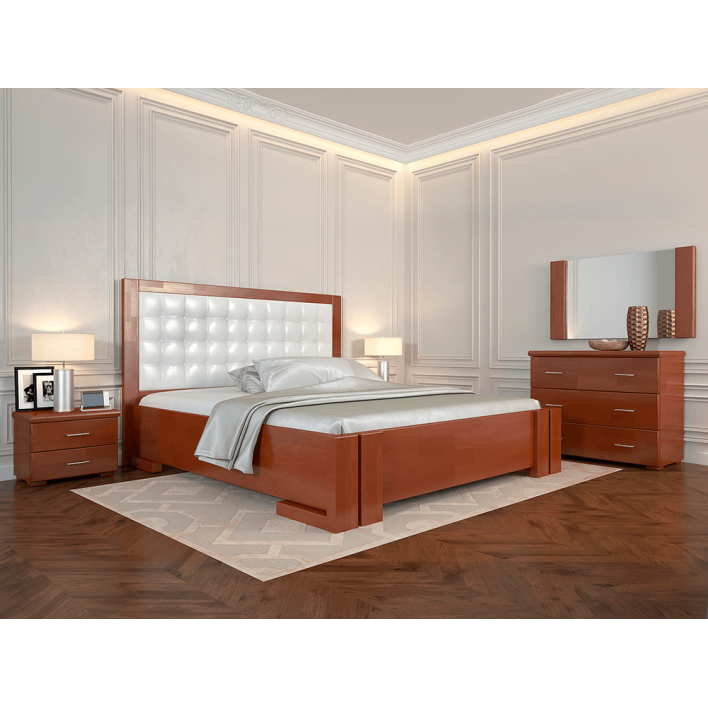 Купити Ліжко Амбер 180х200 Бук - Яблоня Квадрат - ARBOR в Житомирі