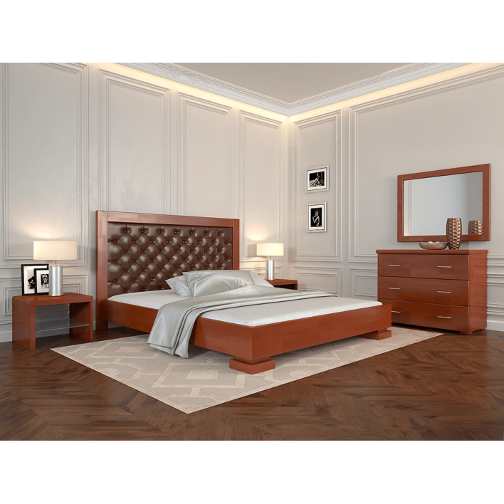 Купити Ліжко Подіум 160х200 Сосна - Горіх Ромб - ARBOR в Харкові
