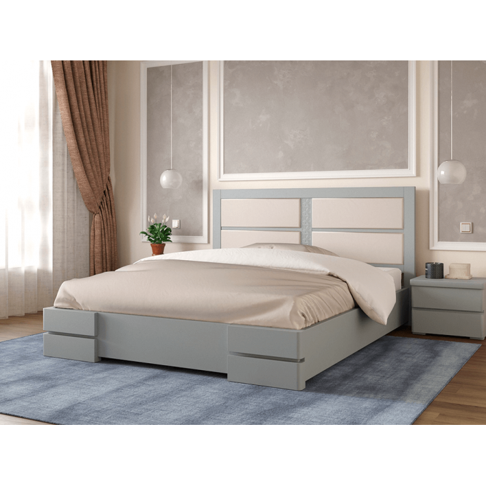 Кровать Кардинал I 160х200 Сосна - Серый