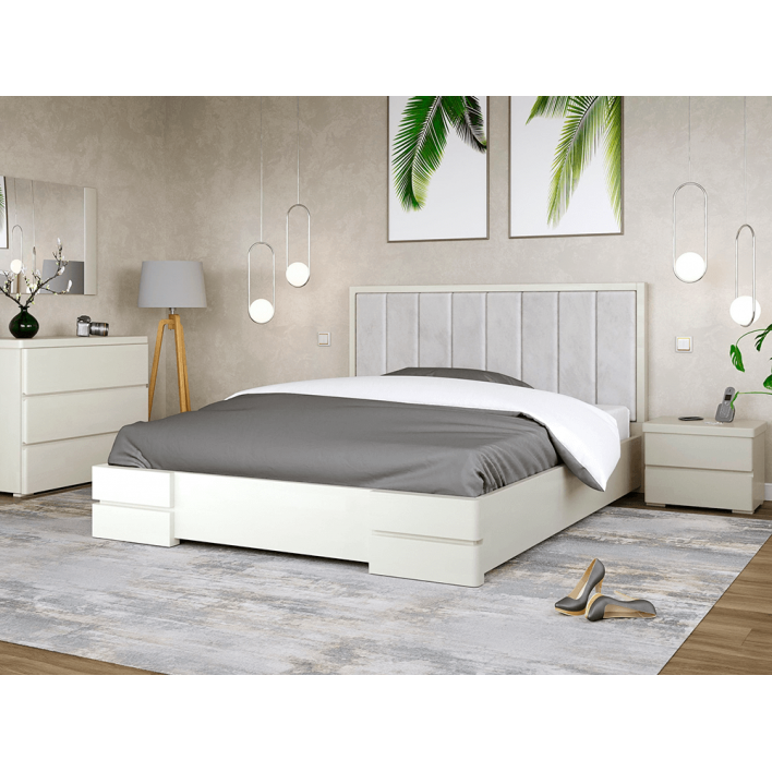 Купити Ліжко Мілана 160х200 Сосна - Білий - ARBOR в Ізмаїлі