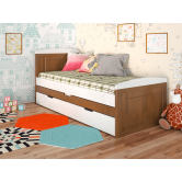 Купити Дитяче ліжко Компакт 90х190 Сосна - Горіх - ARBOR в Житомирі