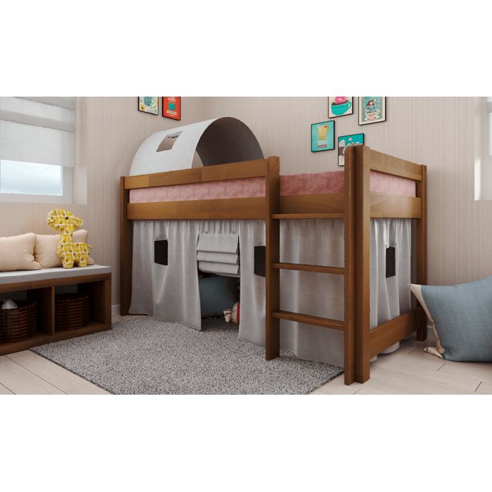 Купить Детская кровать Адель 90х190 Сосна - Орех / Серый - ARBOR в Херсоне