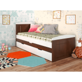 Купити Дитяче ліжко Компакт 80х190 Бук - Горіх Темний - ARBOR в Дніпрі