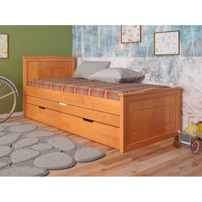 Купити Дитяче ліжко Компакт Плюс 90х200 Бук - Вільха - ARBOR у Вінниці