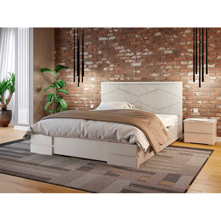 Купити Ліжко Сельвія 160х200 Сосна - Білий - ARBOR в Херсоні
