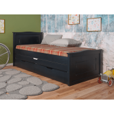 Дитяче ліжко Компакт Плюс 80х190 Сосна - Венге