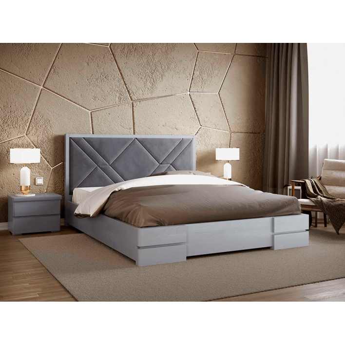 Купити Ліжко Лоренс 160х200 Бук - Сірий - ARBOR в Ізмаїлі