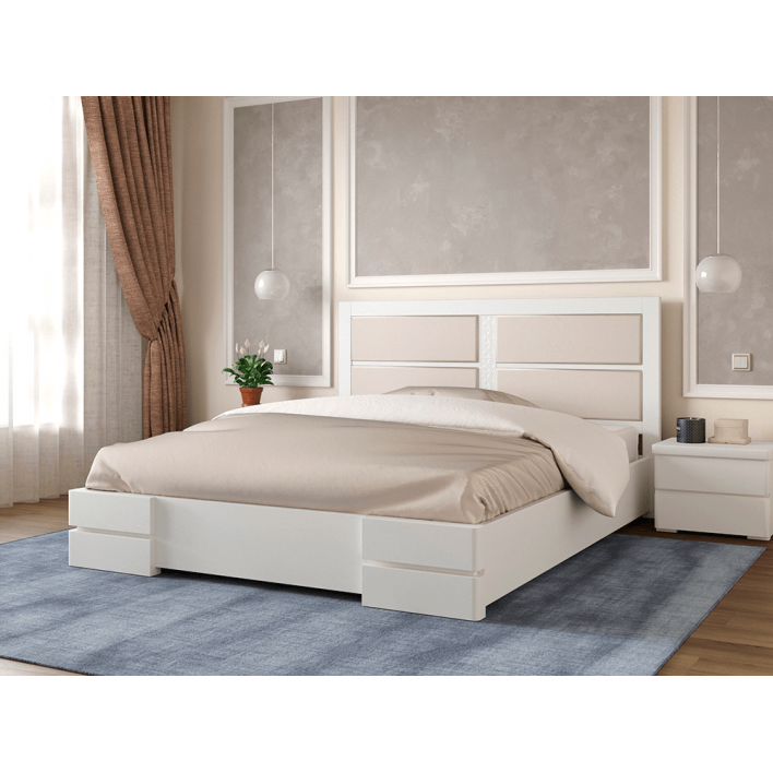  Кровать Кардинал I 160х200 Сосна - Белый - ARBOR 