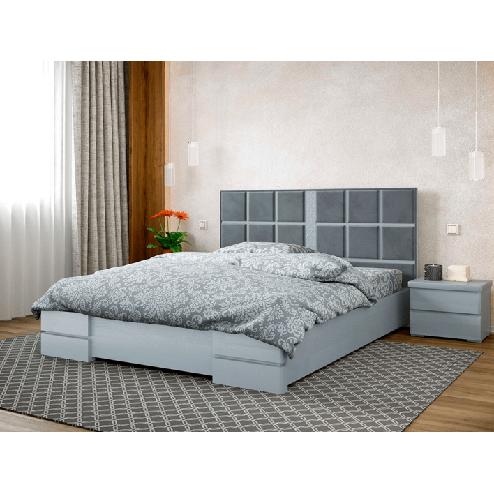 Купити Ліжко Прованс 180х200 Сосна - Сірий - ARBOR в Дніпрі