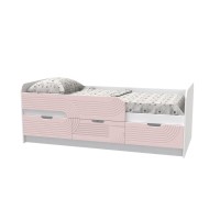 Кровать детская Binky Аляска / Розовый