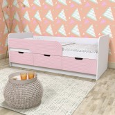 Купити Ліжко дитяче Binky Аляска / Рожевий - Art In Head в Дніпрі