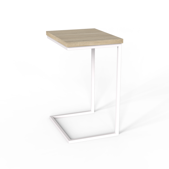 Придиванний стол Fiji Mono Белый / Сонома