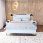 Купити Ліжко 1,6 Swan Блакитна лагуна - Art In Head в Харкові