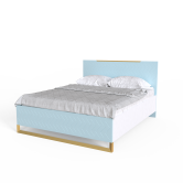 Кровать 1,6 Swan Голубая лагуна