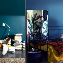 Декор спальні в павиному кольорі: 15 прекрасних кольорових сполучень
