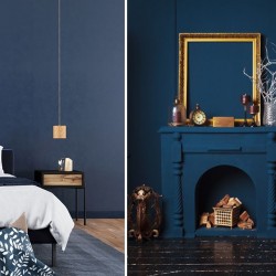 Колір синьої ночі в деко: 18 ідей поєднання кольорів