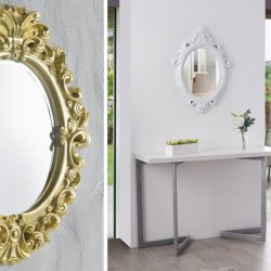 Овальное зеркало в стиле барокко: самые красивые модели для украшения интерьера