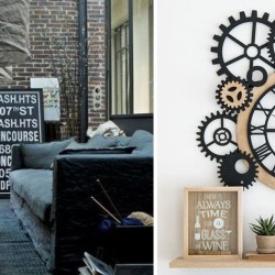 Промышленный декор стен: 12 модных идей для вашего интерьера