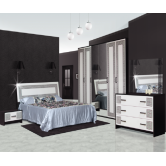 Бася Новая Шкаф 4Д с зеркалом - Світ меблів 