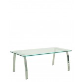 Купить INCANTO table duo chrome GL Кофейный столик Новый стиль - Новый стиль в Херсоне