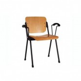 Купити ERA arm wood black офісний стілець - Новий стиль в Харкові