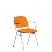  Купити ISIT arm chrome офісний стілець - Новий стиль 