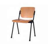 Купити ERA wood black офісний стілець - Новий стиль в Житомирі