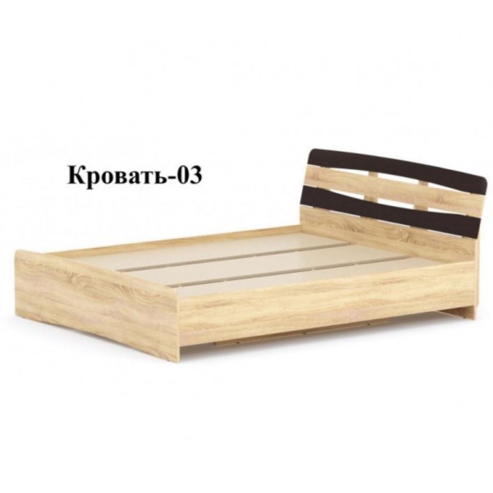 Купить Кровать-03 (120х200) - РТВ-Мебель в Житомире