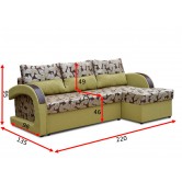 Купить Угловой диван  Респект Люкс  - Вика в Херсоне