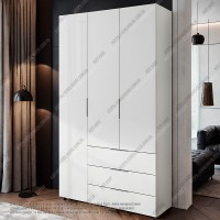 Шкаф Версаль 3Д3Ш Белый