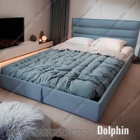 Мягкая кровать №52682 140х200 Alure Dolphin