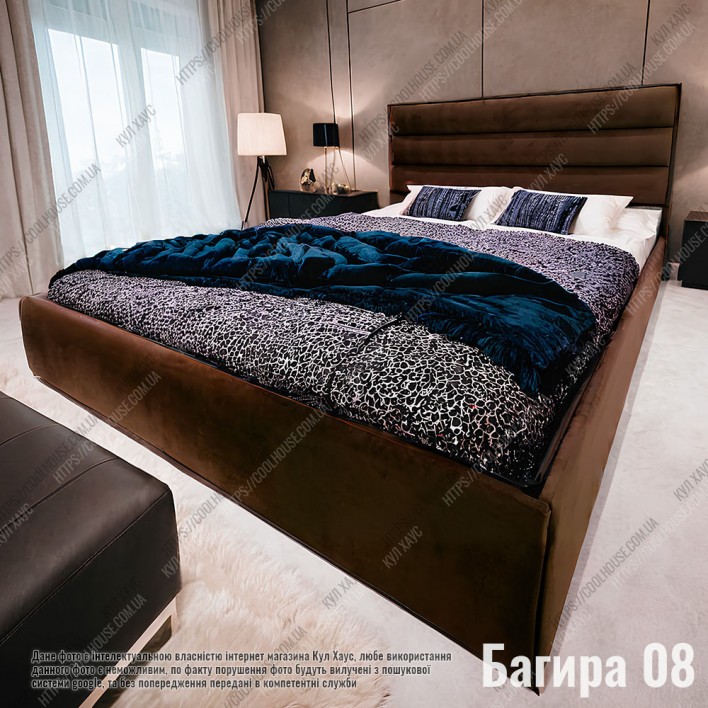 Купить Мягкая кровать №54556 140х200 Багира 8 - Kairos в Виннице
