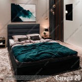 Купити М'яке ліжко №54554 140х200 Alure Taupe - Kairos в Житомирі