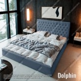 Купить Мягкая кровать №54590 160х200 Alure Taupe - Kairos в Днепре