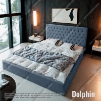 Мягкая кровать №54577 140х200 Alure Dolphin