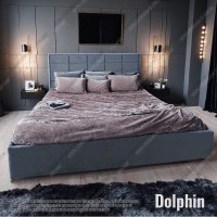 Мягкая кровать №54622 180х200 Alure Dolphin
