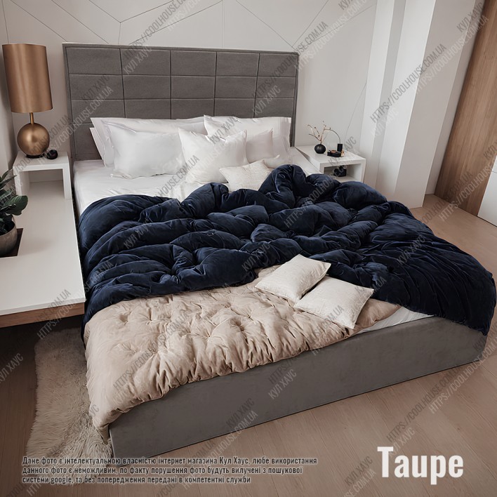 Купити М'яке ліжко №54617 160х200 Alure Taupe - Kairos в Херсоні