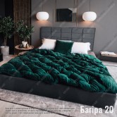 Купити М'яке ліжко №54626 180х200 Alure Taupe - Kairos в Дніпрі
