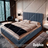 Мягкая кровать №54631 140х200 Alure Dolphin