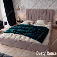 Мягкая кровать №54641 160х200 Alure Dusty
