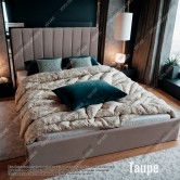 Купити М'яке ліжко №54635 140х200 Alure Taupe - Kairos в Миколаєві