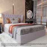 Купити М'яке ліжко №54659 140х200 Alure Dusty - Kairos в Херсоні