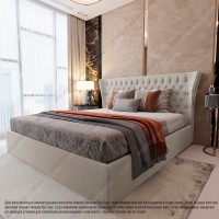 Мягкая кровать №54672 160х200 Багира 5