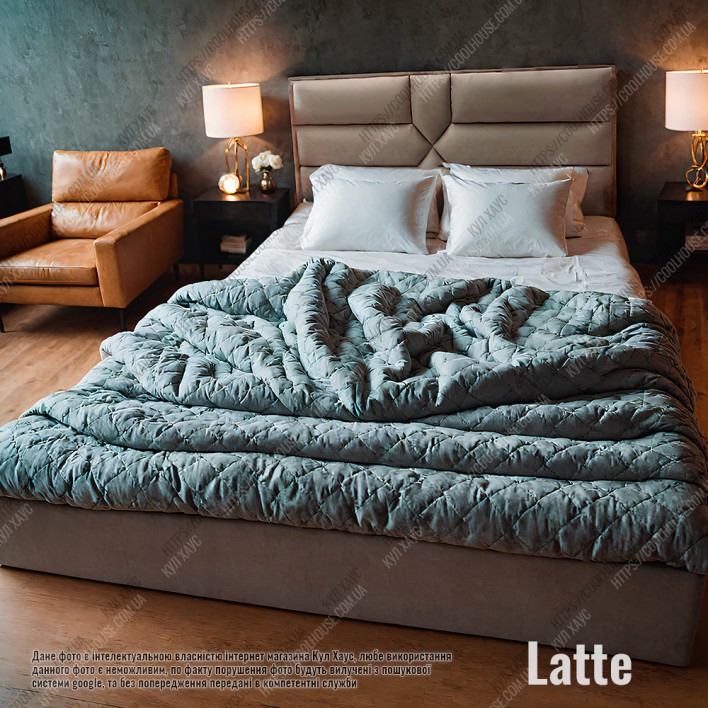  Купити М'яке ліжко №54697 160х200 Alure Latte - Kairos 
